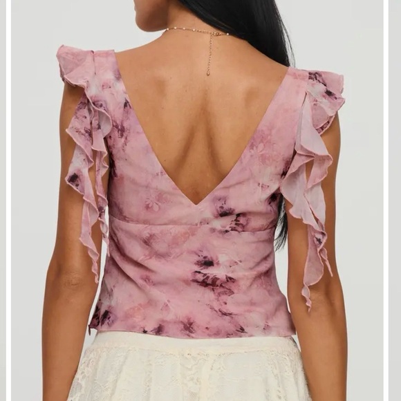 Princess Polly Miztry Ruffle Top - Picture 2 of 8